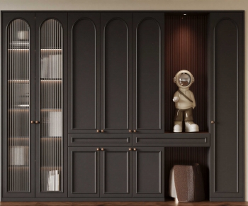 French Style Shoe Cabinet-ID:187849041