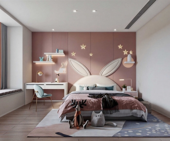Modern Girl's Room Daughter's Room-ID:255440007