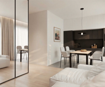 Modern A Living Room-ID:307862048