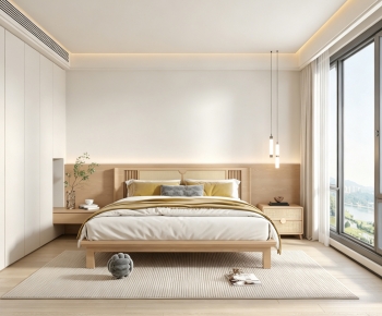 Japanese Style Bedroom-ID:752751113