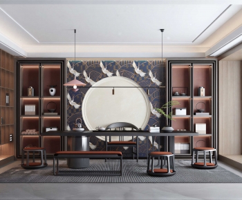 New Chinese Style Tea House-ID:352462054