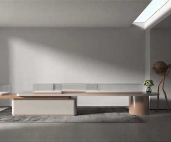 Modern Exhibition Hall-ID:649451028