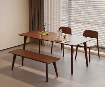 Modern Dining Table And Chairs-ID:566118009