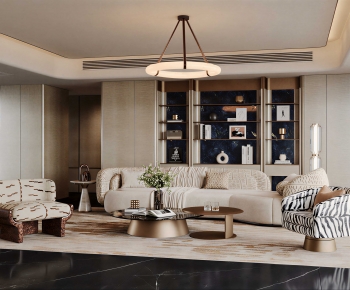 Modern A Living Room-ID:360117911