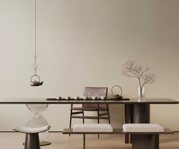 New Chinese Style Tea Tables And Chairs-ID:511811024