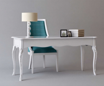 Modern Computer Desk And Chair-ID:725059035