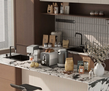 Modern Kitchen Electric Coffee Machine-ID:234494926