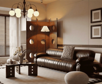 Modern A Living Room-ID:625345958