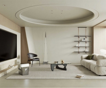 Modern A Living Room-ID:486804015