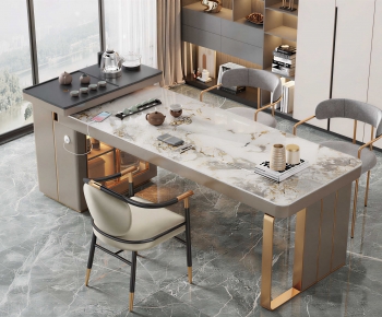 Modern Tea Tables And Chairs-ID:844911104