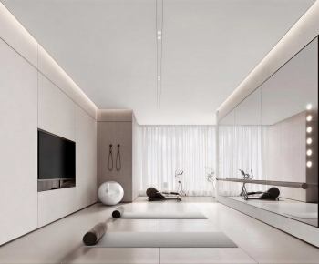 Modern Home Fitness Room-ID:740421069