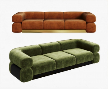 Modern Three-seat Sofa-ID:778970751