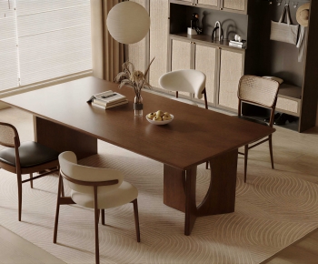 Modern Dining Table And Chairs-ID:826976064