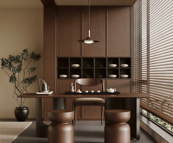 New Chinese Style Tea House-ID:985361109