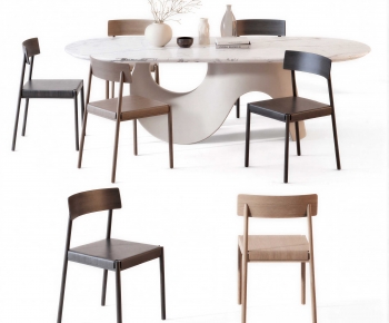 Modern Dining Table And Chairs-ID:816108944