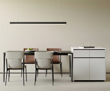 Modern Dining Table And Chairs-ID:992818127