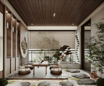 New Chinese Style Tea House-ID:145436051