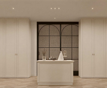 Modern Clothes Storage Area-ID:256499052