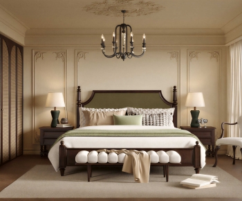 American Style Bedroom-ID:786180027