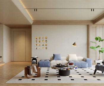 Modern A Living Room-ID:850697995