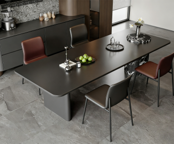 Modern Dining Table And Chairs-ID:915510899