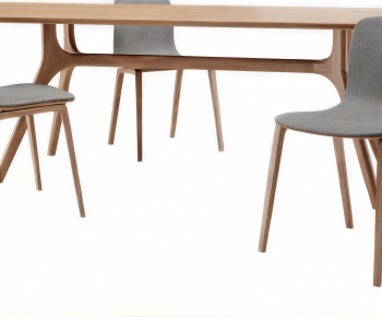 Modern Dining Table And Chairs-ID:651413924