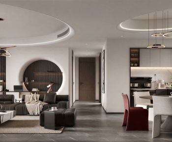 Modern A Living Room-ID:895154009