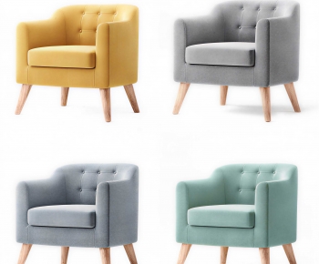 Modern Single Sofa-ID:802989011