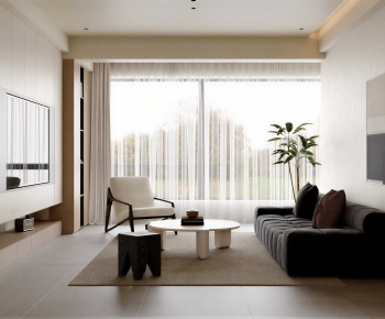 Modern A Living Room-ID:818934928