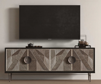 New Chinese Style Bedside Cupboard-ID:111124992