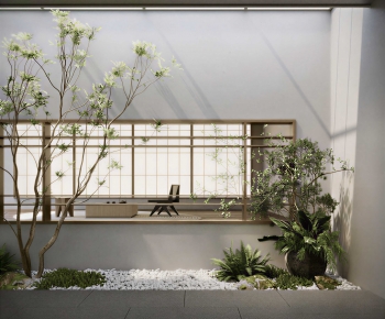 New Chinese Style Plant Landscaping-ID:901942017