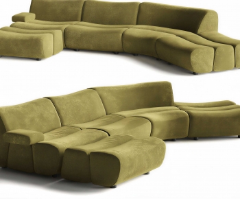 Modern Curved Sofa-ID:355113986