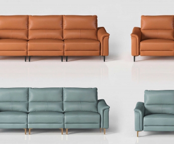 Modern Three-seat Sofa-ID:518162979
