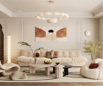 French Style A Living Room-ID:149429084