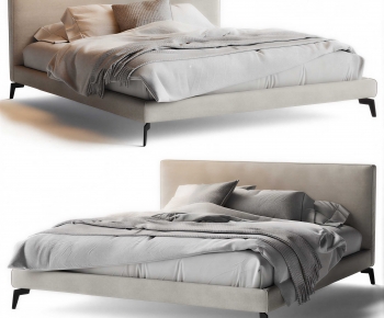 Modern Double Bed-ID:217822074