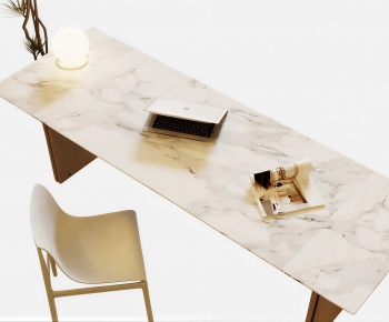 Modern Computer Desk And Chair-ID:851912982