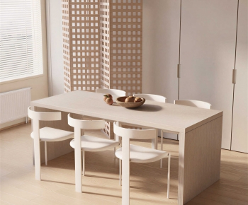 Modern Dining Table And Chairs-ID:713901043