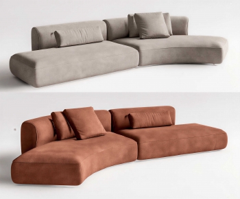 Modern Curved Sofa-ID:379421954