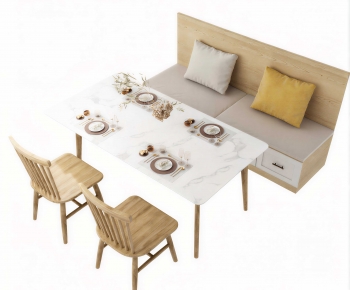 Modern Dining Table And Chairs-ID:935499917