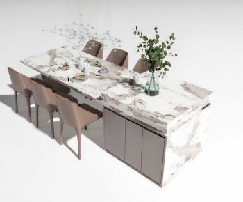 Modern Dining Table And Chairs-ID:832983972