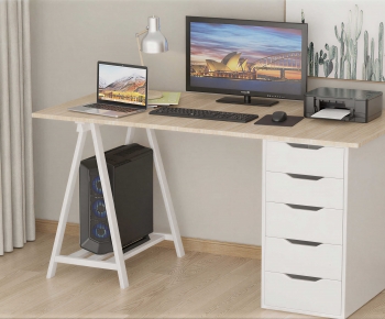 Nordic Style Computer Desk-ID:515502933