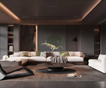 Modern A Living Room-ID:411017894