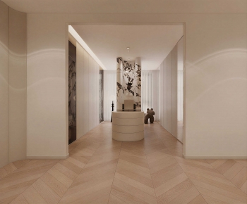 Modern Clothes Storage Area-ID:196059944