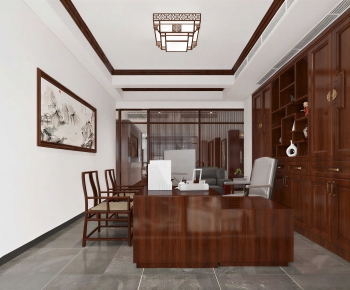 New Chinese Style Staff Area-ID:558903937