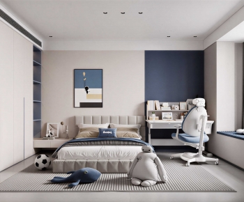 Modern Boy's Room And Son's Room-ID:290649897