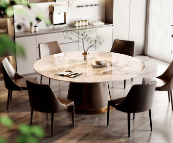 Modern Dining Table And Chairs-ID:207242975
