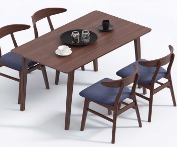 Modern Dining Table And Chairs-ID:416902076