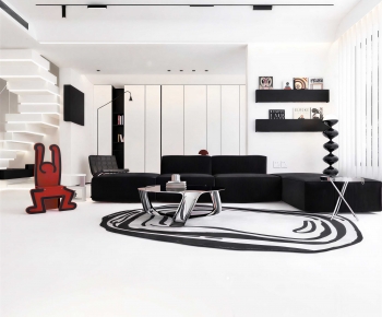 Modern A Living Room-ID:147722967