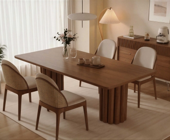 Modern Dining Table And Chairs-ID:496241096
