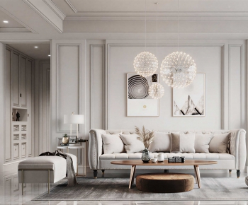 American Style A Living Room-ID:472745907